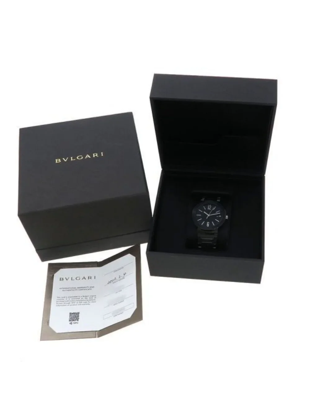 Bvlgari 41 Watch Silver